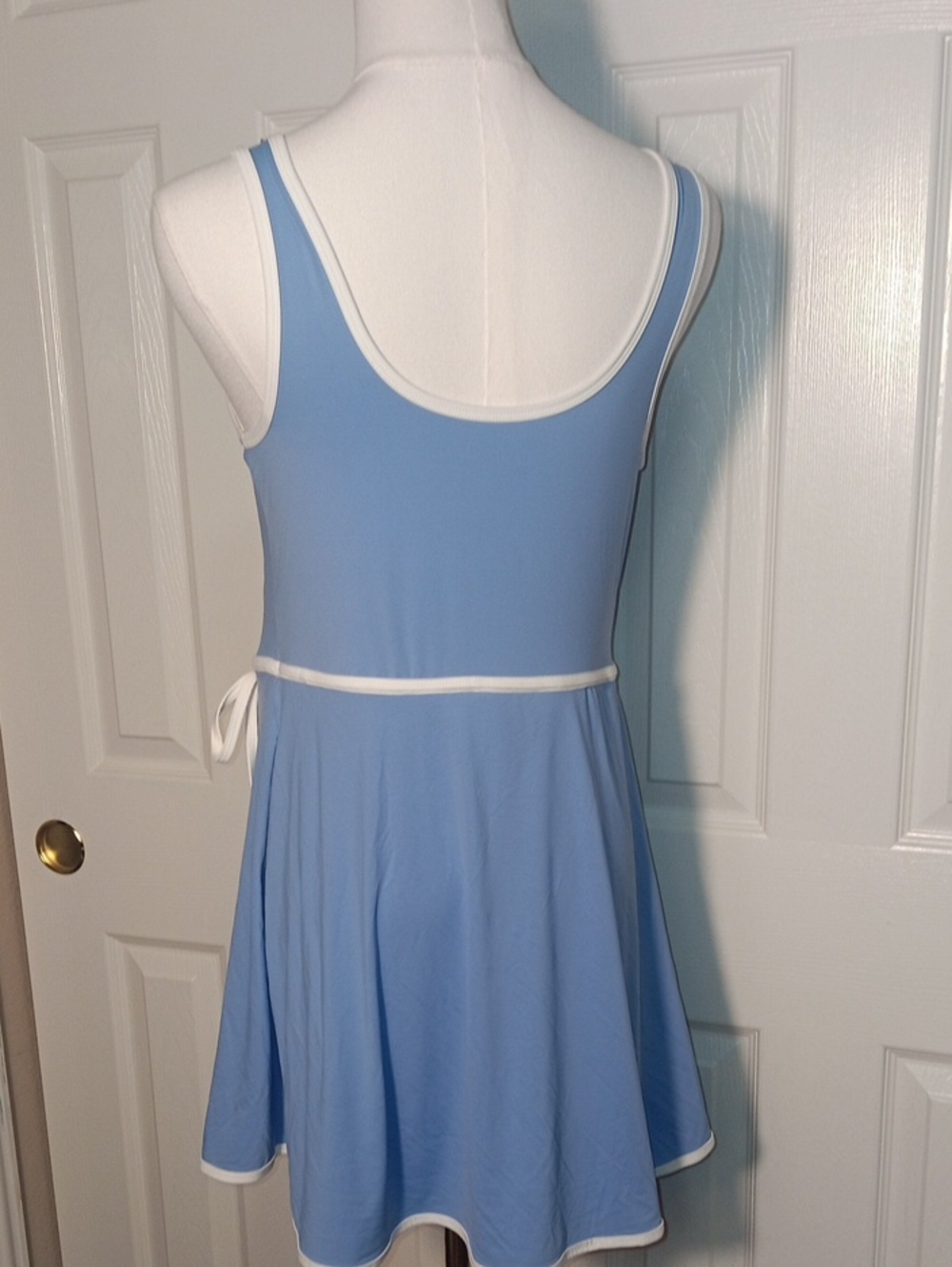 Arizona Active Blue Tennis Dress Wrap Skirt Contrast Trim Large - Picture 5 of 11